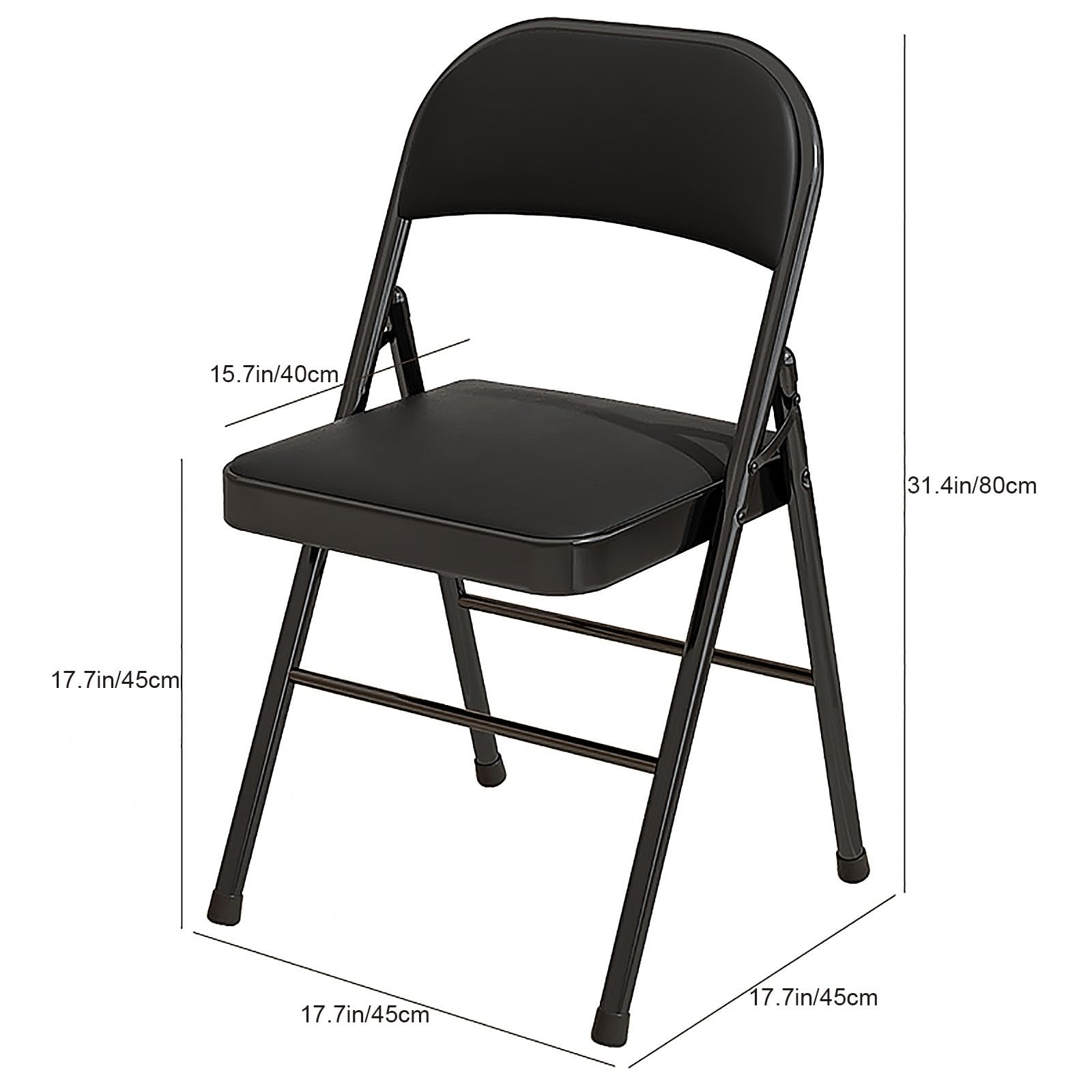 Amazon.com: LMXRYPD Folding Chair, Outdoor Chairs, 2-Pack, Padded