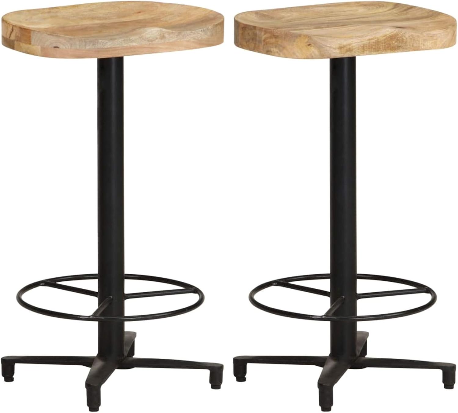 Somanki Bar Stools Set of 2 Bar Chair, Bar Highchair, Bar Stool