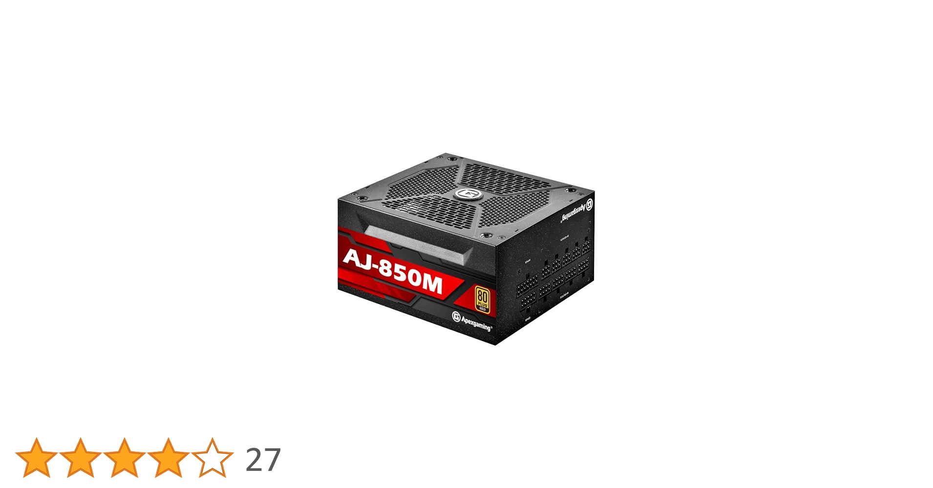 G*e様 Apexgaming 80 PLUS GOLD認証 850W ATX電 Amazon | Apexgaming GTRシリーズ 80 PLUS GOLD認証 850W ATX