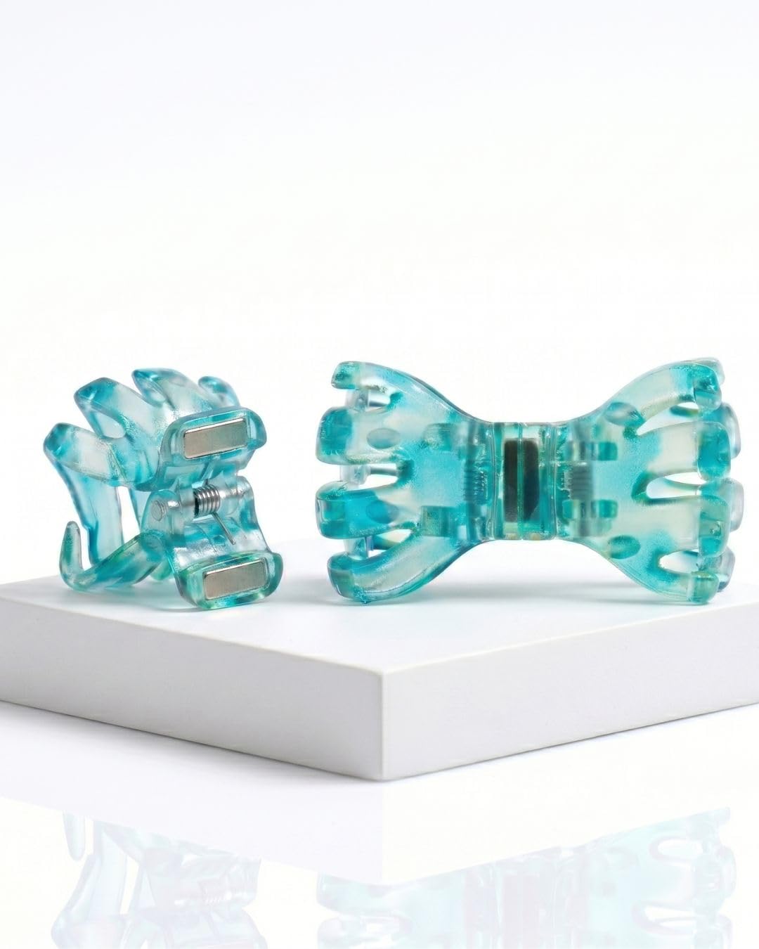DAFNI KLIX Magnetic Hair Clips – The Original Magnetic Hair Clips by DAFNI, Minimalist Design, Strong Hold, No Pull, Flat Comfort (Turquoise)