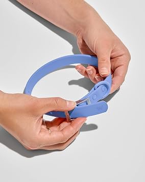 Wild One Dog Collar, Easy-Clean, All Weather Flex-Poly Strap with Metal, Durable, Dirt and Odor Resistant (Moonstone, S)