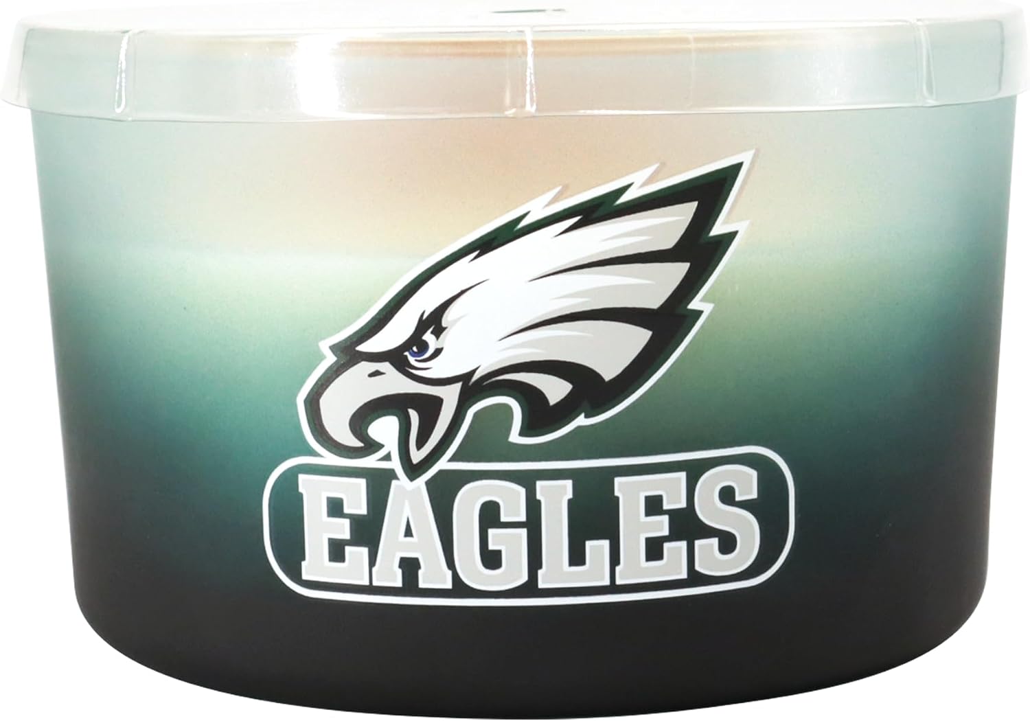 NFL Philadelphia Eagles 3D Football Wax 16oz Glass Candle