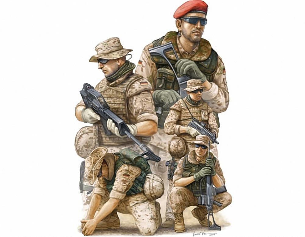 Amazon | 1/35 ドイツ連邦軍 ISAF国際治安支援部隊 | プラモデル 通販