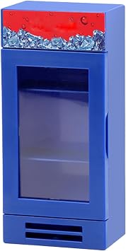 Toy Refrigerator, Play Ridge Ornament, Cola Vending Machine | Small and Easy to Carry Item to Decorate Your Childs Important Memories