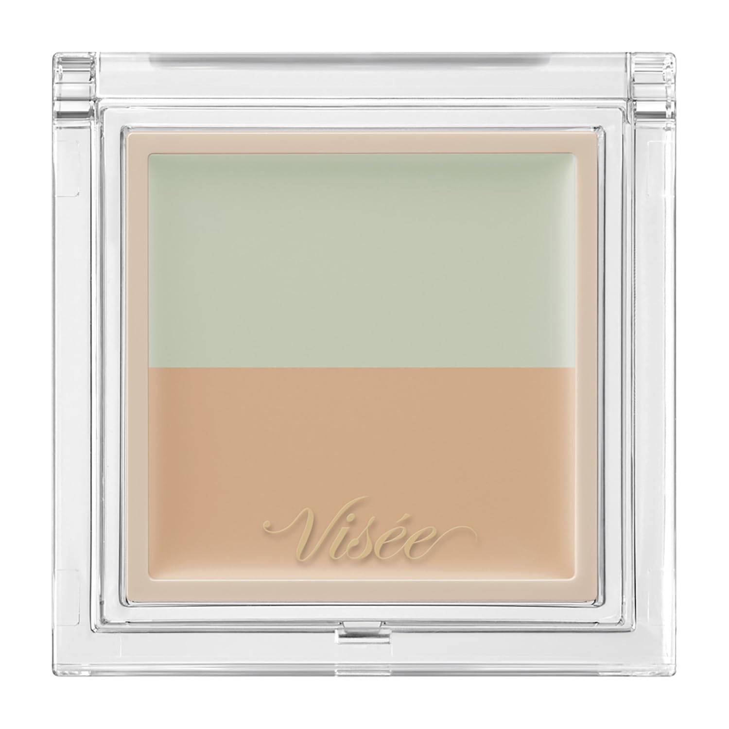 Visee(ヴィセ) ヴィセ カラーデュオ トリック コンシーラー 02 グリーントリック (ナチュラルベージュ) コンシーラー 赤みカバー コンパクト 緑 マルチカラー 2.5g