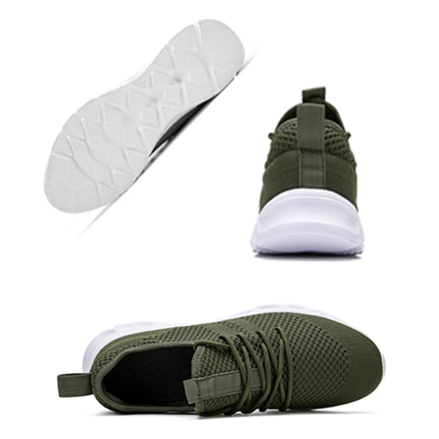 Damyuan Scarpe da Running Corsa Uomo Ginnastica Camminata Casual Jogging Trekking Tennis Trai Mesh Basket Sport Outdoor Fitness Sportive Palestra Platform Sneakers