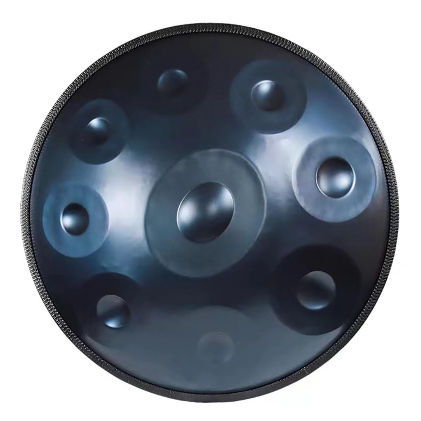 D Minor 9 Notes 22-calowy bęben handpanowy z miękkim pokrowcem na handpan, 2 młotki handpan, stojak handpan, ściereczka bezpyłowa