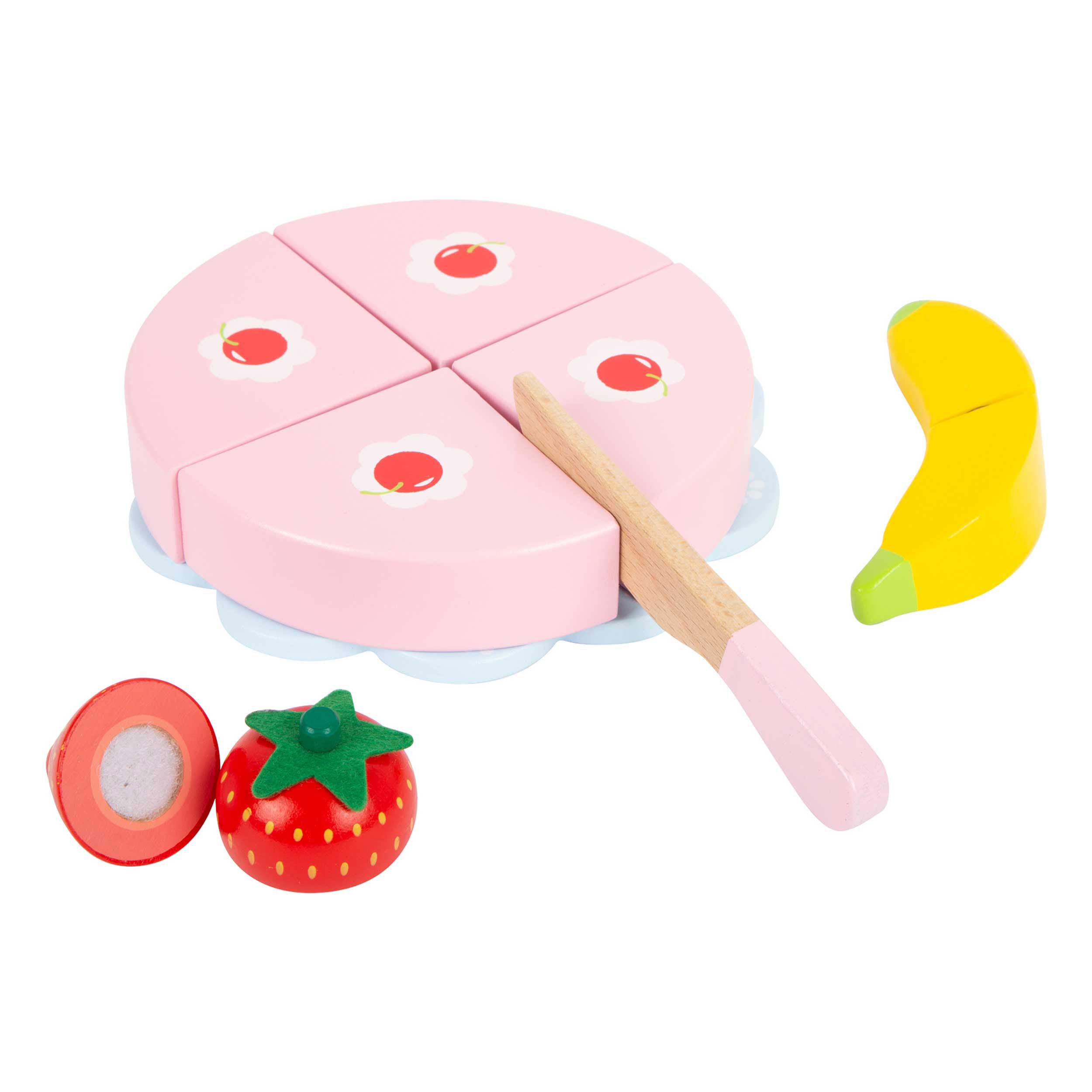 Scatola Di Caramelle In Legno Small Foot - 56 Pezzi Accessori Per Negozio E Cucina Giocattolo, Da 3 Anni