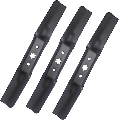 KEDAKEJI Hojas de cadete zt1 54 cub 942-05056A cuchillas para MTD Cub Cadet RZT S54 L54 Troy Bilt 54 pulgadas Deckreemplaza OEM no. 942-05056