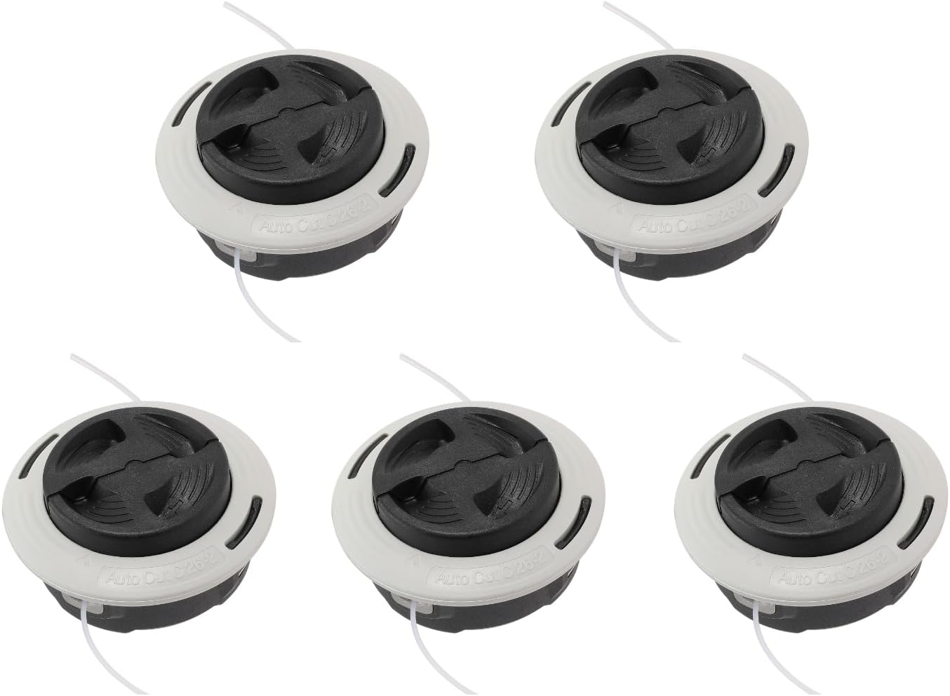 C26-2Trimmer Head Replace 4002 710 2169 for Stihl FS55 FS55R FS56 FS56RC FS70 FS70R FS80 FS85 FS90 FS90R FS91 FS94 FS110 FS120 FS131R FS131 S250 FS240 Trimmer Weed Eater 5PC