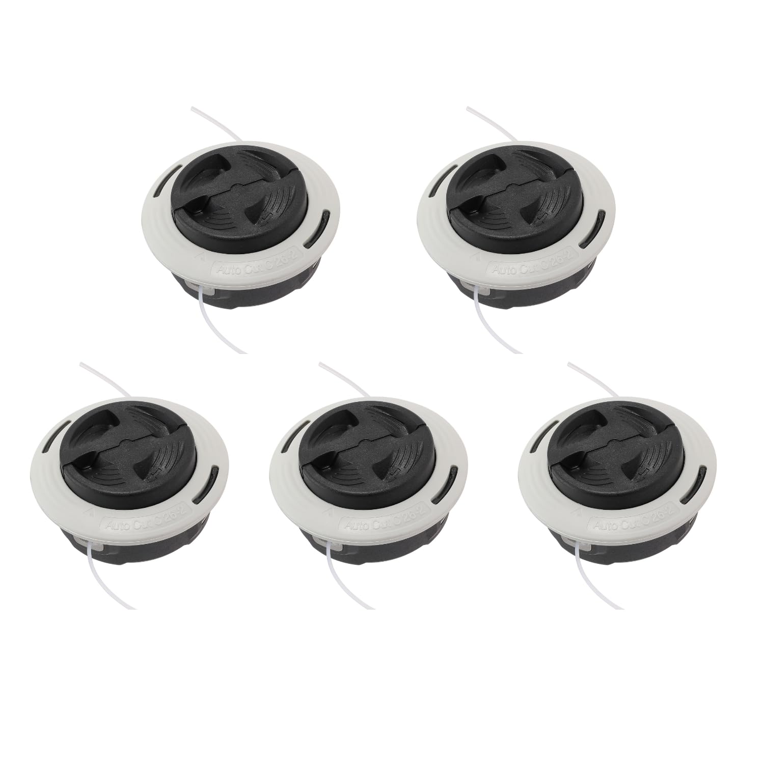 Testina di ricambio per decespugliatore Stihl FS55 FS55R FS56 FS56RC FS70 FS70R FS80 FS85 FS90 FS90R FS91 FS94 FS110 FS120 FS131R FS131 S250 FS240 10 21. 69 per C26-2, 5 pezzi