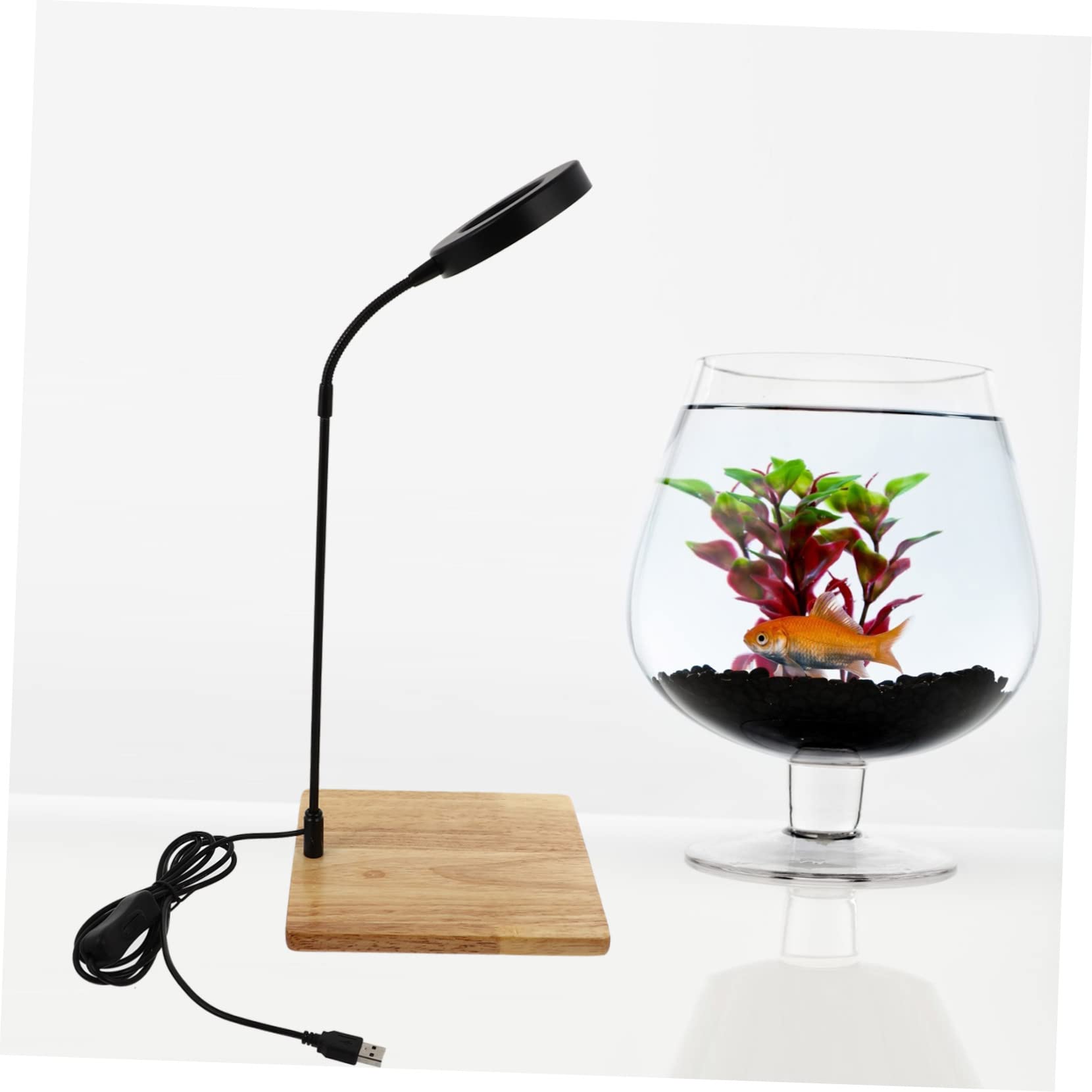 Fomiyes LáMpara Led Para Acuario 22.44X11.02X10.62In Luz Para Peceras Y Plantas AcuáTicas IluminacióN Ajustable FáCil InstalacióN Para Peces Tropicales Y DecoracióN De Acuarios