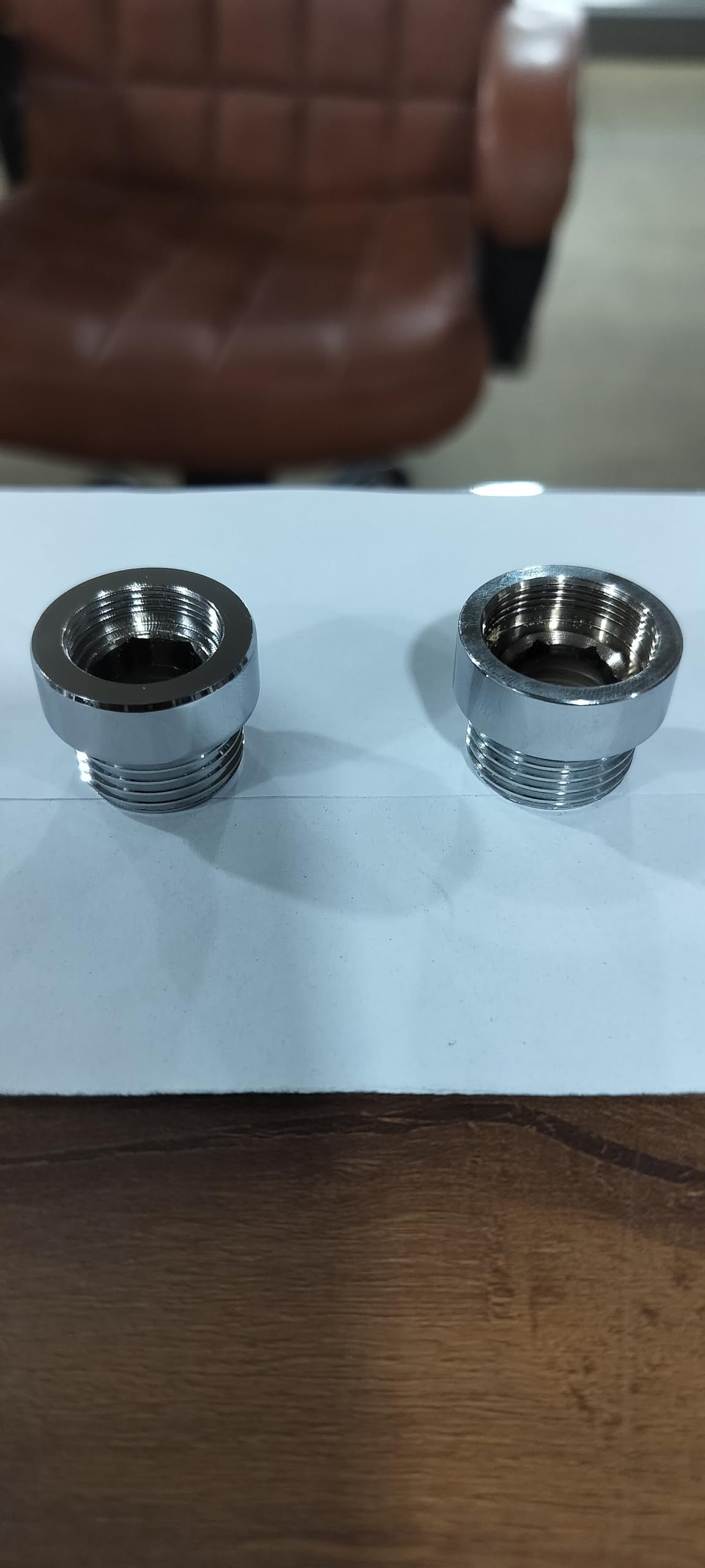 Faucet Aerator Adapter, Chrome Finish, Threaded Stainless steel Fitting | Female Thread, Chrome Plated, Tap Connector, Plumbing Fitting, Water Saving-image-42