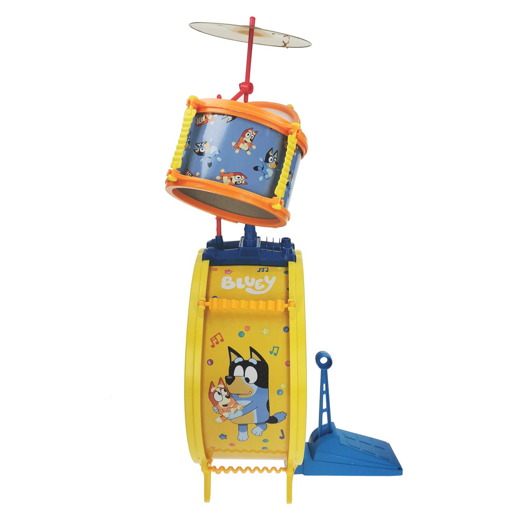Bateria Musical Bluey con banqueta (REIG 2435)