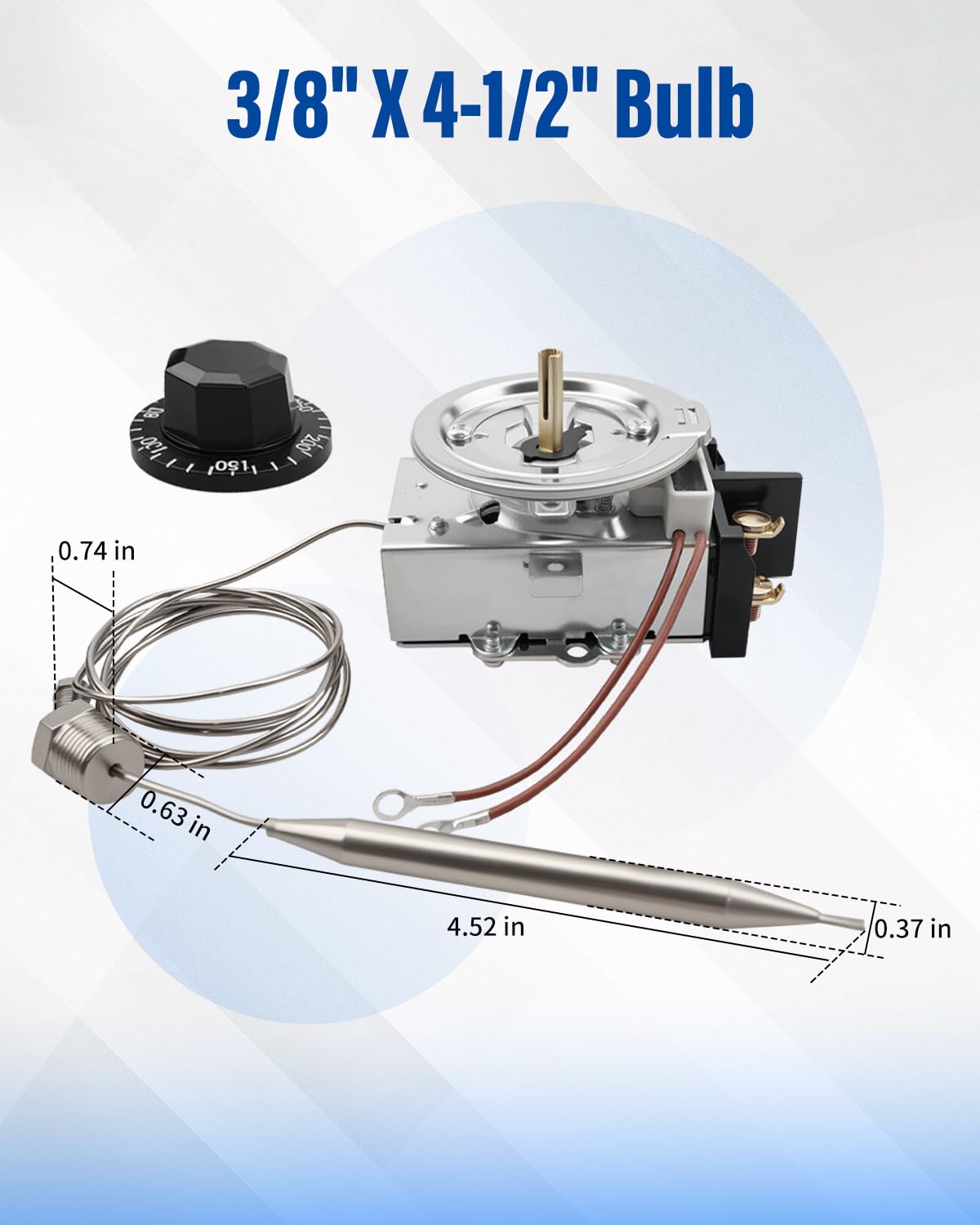 Snapklik.com : D1/D18 Thermostat Fit For Steam Table Buffet Table ...