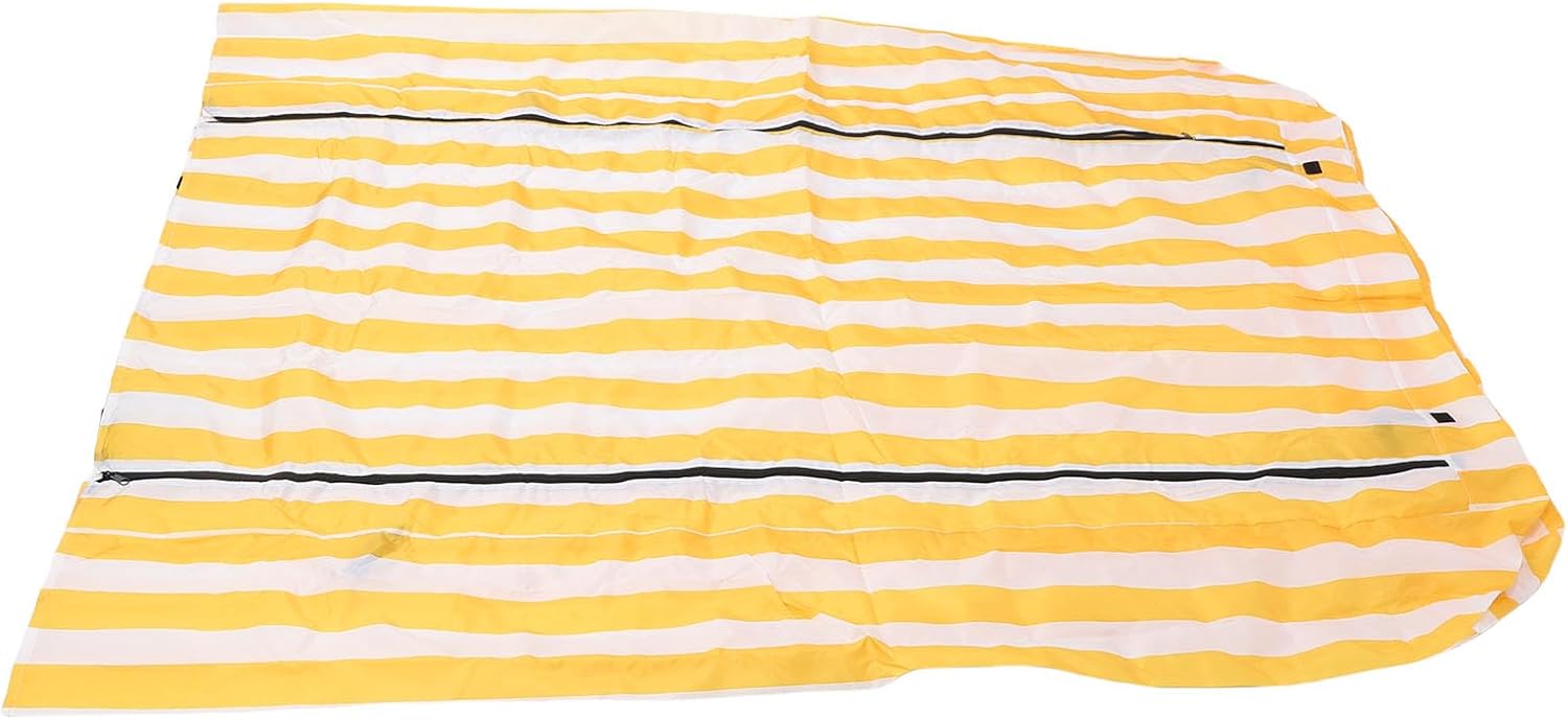 Weather-Resistant Sto Shelf for Gas & Outdoors - Easy Access Design with Yellow & White Stripes - Perfect for Organizing Storage Space (Small)