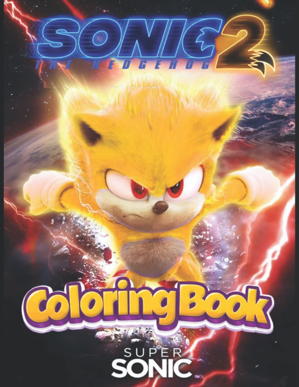 Buy s nic the hedgehog 2 coloring book 2022 s nic 2 coloring book for
