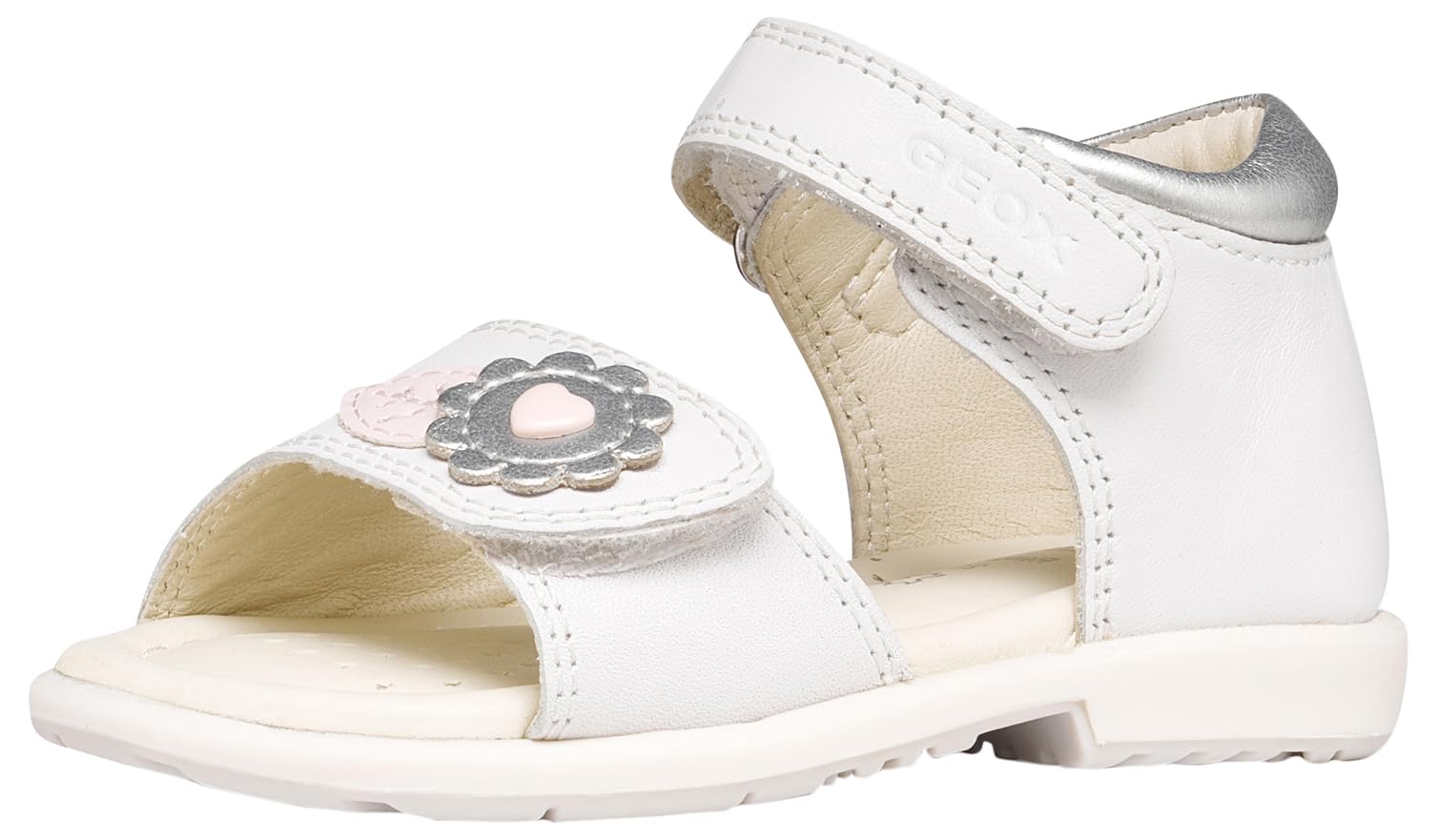 Geox B Verred A, Sandalia Bebé-Niñas