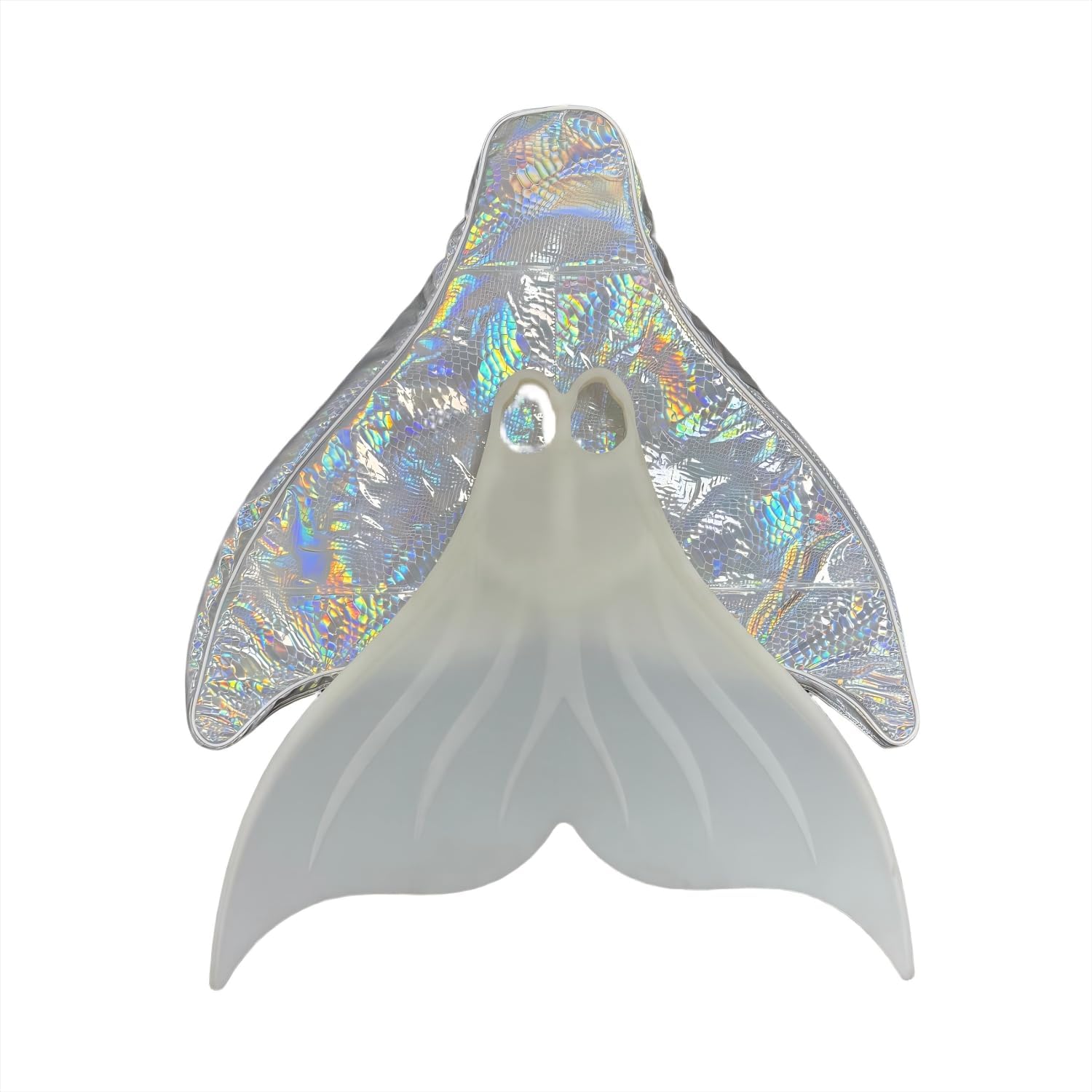 Mermaid Fin Silicone Monofin for Freediving Swimming Training