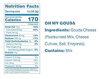 Vista 3 de Moon Cheese Oh My Gouda Cheese Bites, 2 onzas, paquete de 3, crujientes, llenos de proteínas y calcio, keto, sin gluten