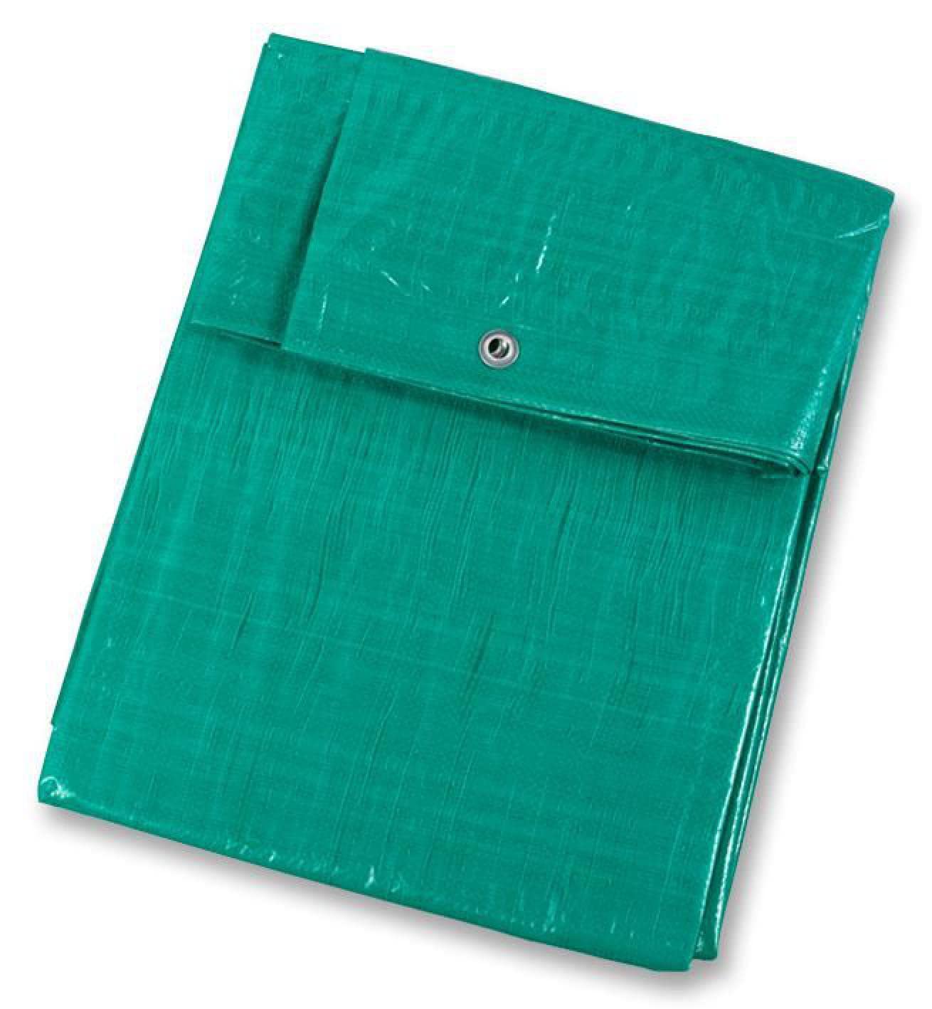 Clarke 6ft x 8ft (Approx) Green Polyethylene Tarpaulin - 6471270