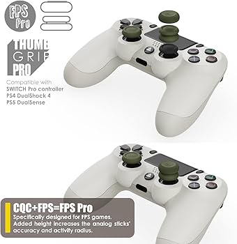 Amazon.com: Skull & Co. Skin, CQC and FPS Thumb Grip Set Joystick