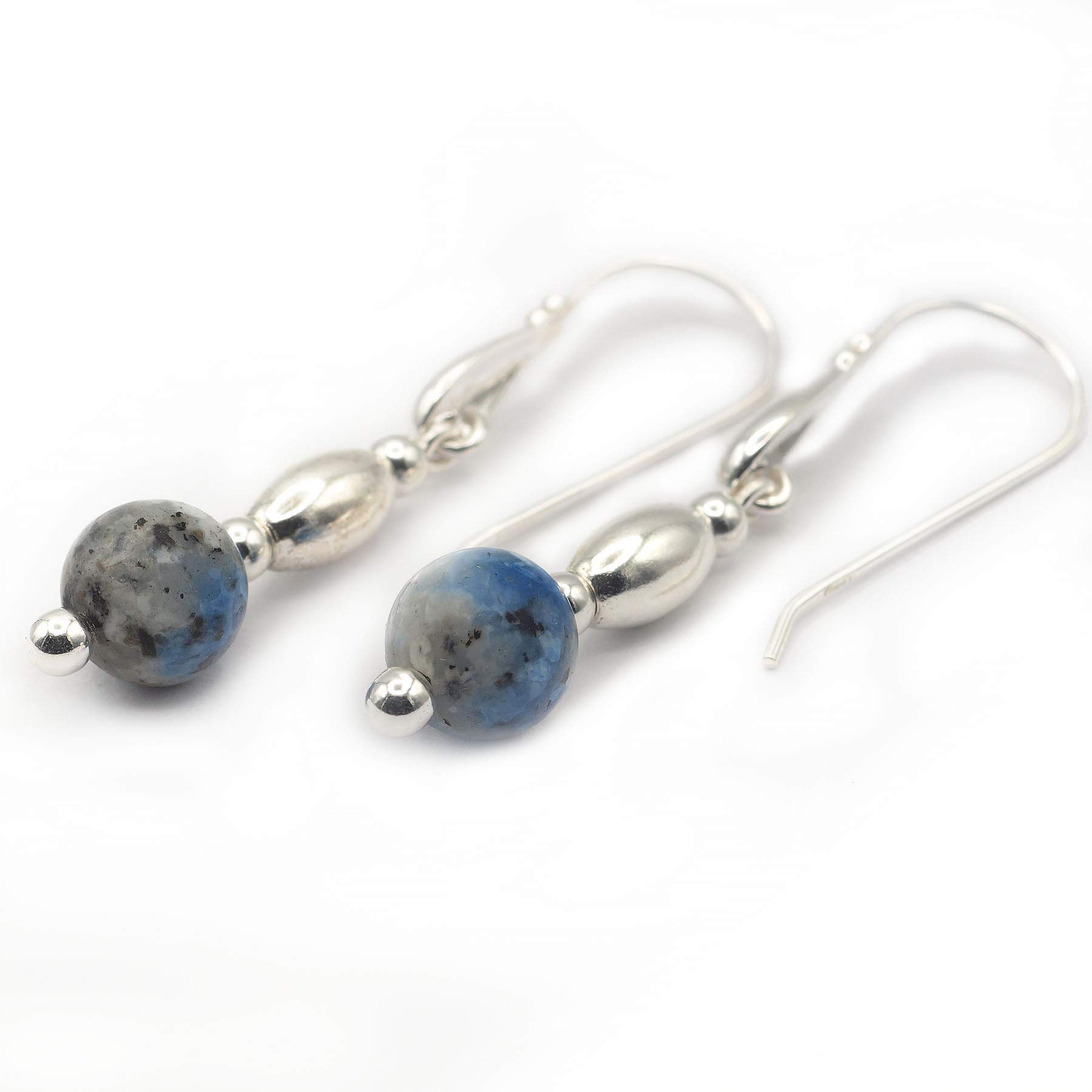 Pendientes Jaspe K2 y Plata 925