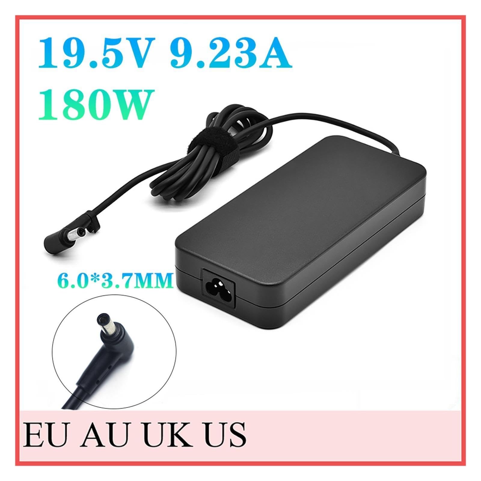 Caricabatterie Da Giro Con Adattatore CA ADP-180MB F 6,0x3,7 Mm 180 W 19,5 V 9,23 A, Compatibile Con Asus, Compatibile Con Caricabatterie Portatile ROG Zephyrus GX531GM GM501GM(No Power Cord)