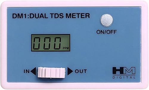 HM Digital Monitor TDS dual en línea DM-1 rango de 0-9990 ppm precisión de lectura - 2