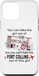 iPhone 12 mini Flight Ticket Fort Collins - Girl Fort Collins Boarding Pass Case