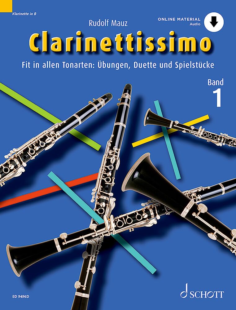 Clarinettissimo Cahier d'Exercices et Duos pour 1 à 2 Clarinettes Tout Niveau