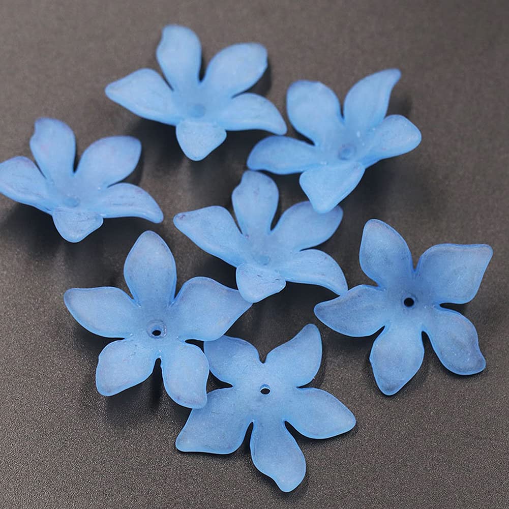 Amazon.com: Lasenersm 120pcs 26mm Acrylic Flower Beads