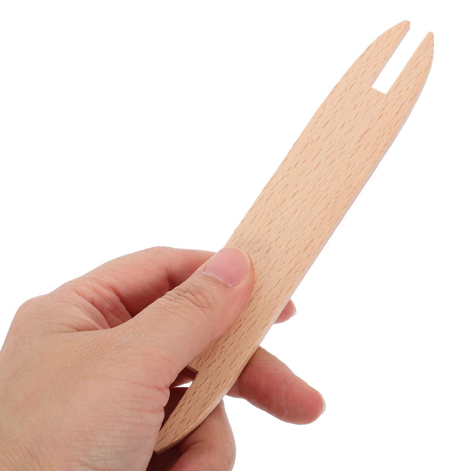 3 Series Herramienta De Tejer De Madera Para Diy Shuttle De Weaving Natural Para Bufandas Y Para Principiantes Y Manualidades 4 Piezas X 3