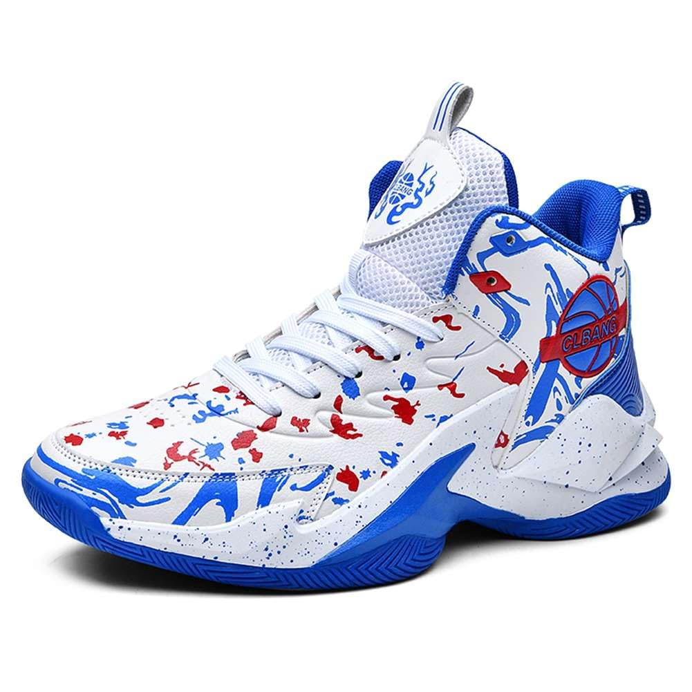 Unisex Basketball Shoes Breathable Non Slip Running Athletic Cushion Sports Fashion Sneakers
