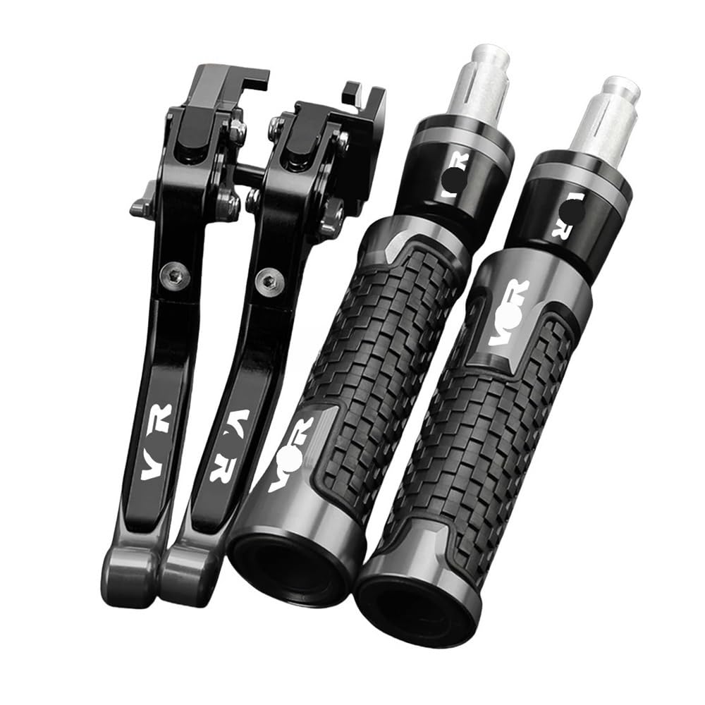 PLIQVBN Clutch Brake shafts Motorcycle Brake Clutch Levers Handlebar Grips Ends for VFR800 VFR800F VFR 800 for VTEC 2002-2017 VFR750 F/R/FH/FV
