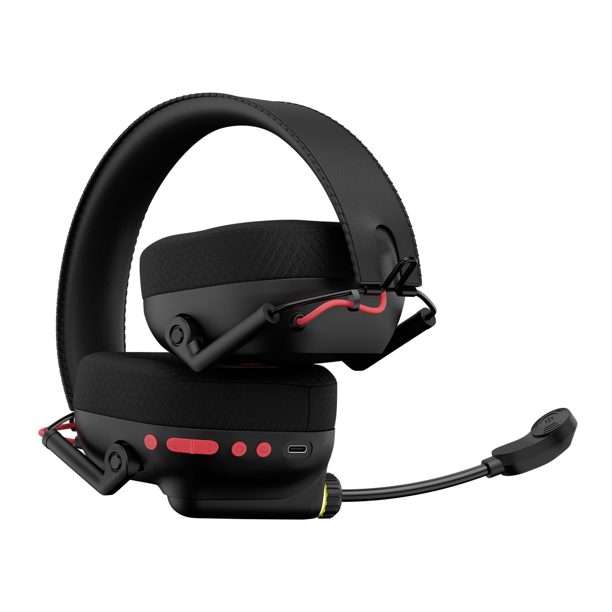 daWg HeadBug G60 Lightweight Wireless Gaming Headphones, 20ms Ultra Low Latency (2.4GHz), Bluetooth v5.4, 40mm Neodymium Drivers, Crystal Clear Mic, Soft Leatherlite Headband, for PS5, PS4, PC, Mobile — Amazon image 9
