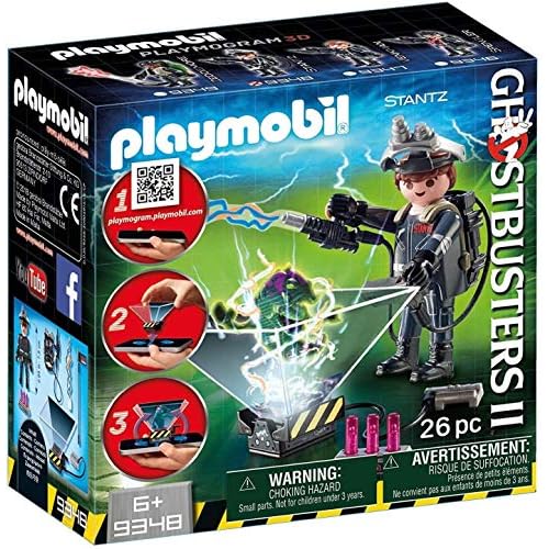 PLAYMOBIL Ghostbusters 9348 Geisterjäger Raymond Stantz, ab 6 Jahren
