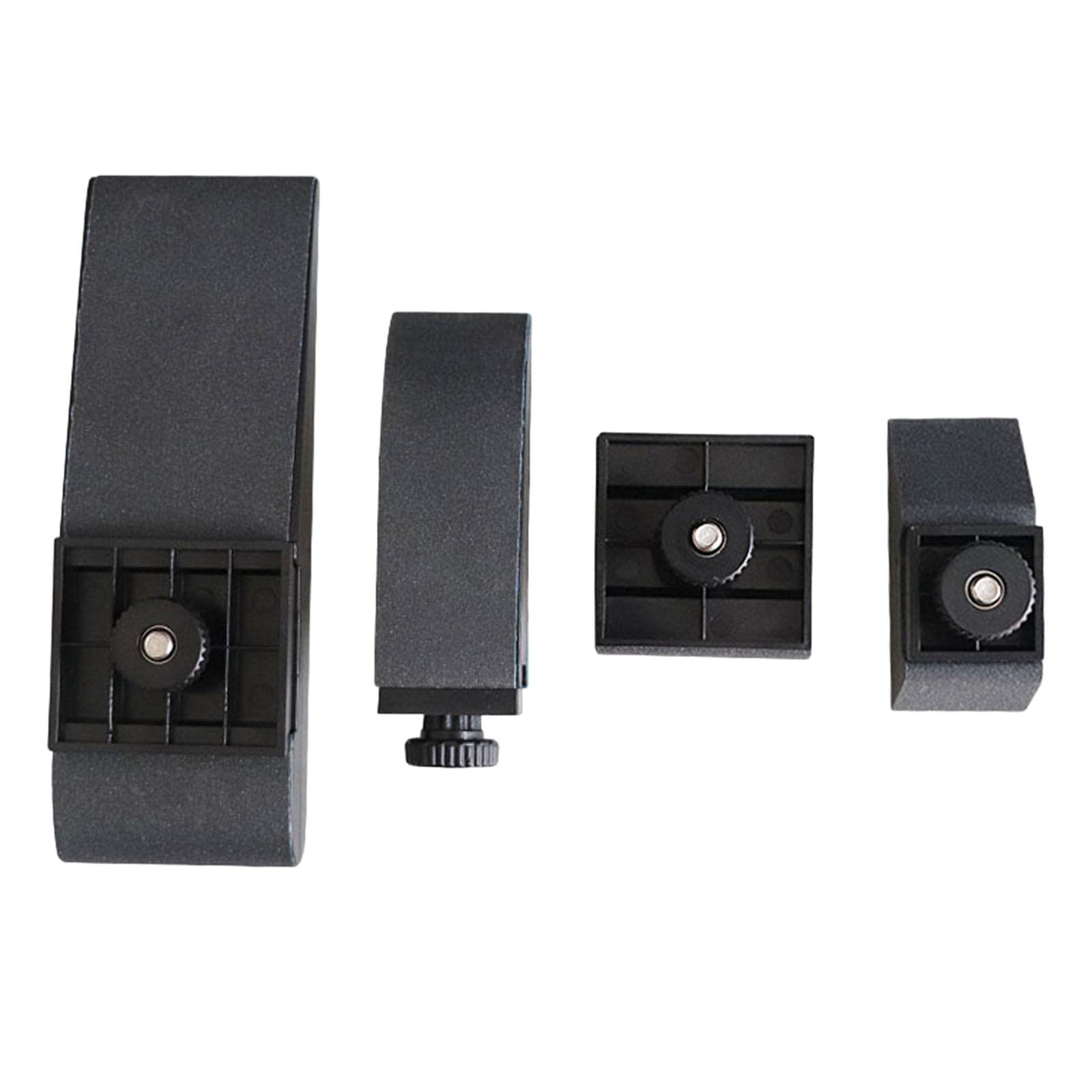 4X Sandpaper Grinding Block Sanding Discs Holder Manual Polishing Tool Black,4 Sizes