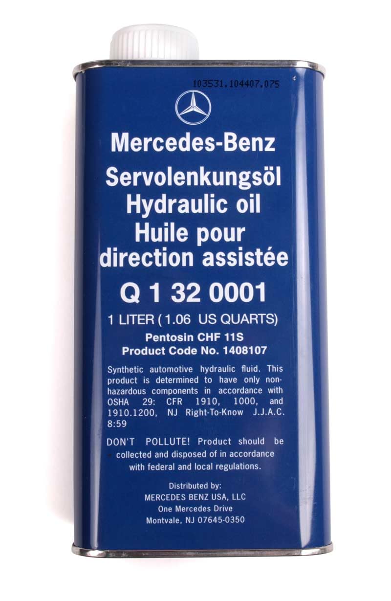 Genuine OEM Hydraulic System Fluid For C230 Q1320001