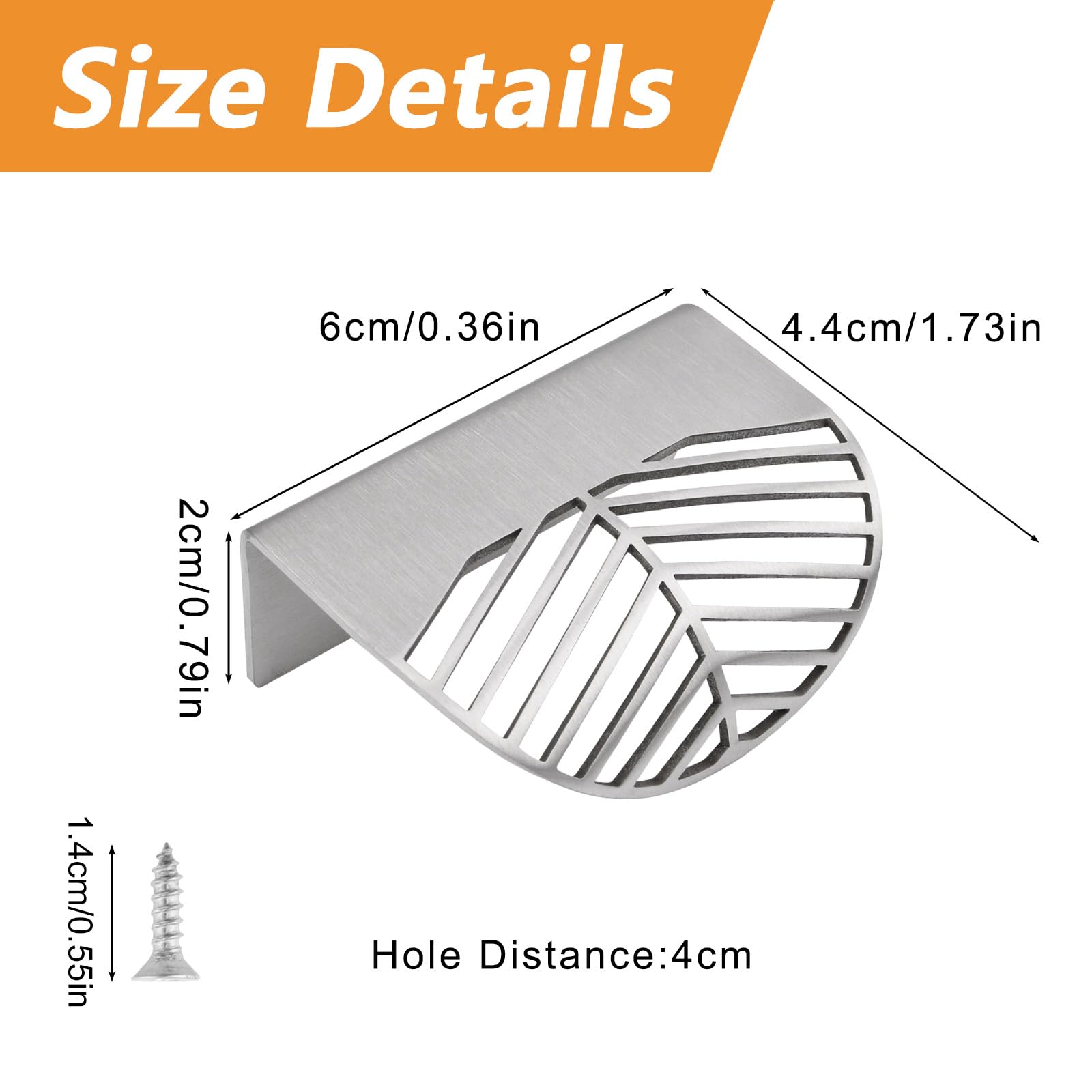 MOROBOR Stainless Steel Finger Edge Pulls - Image 2