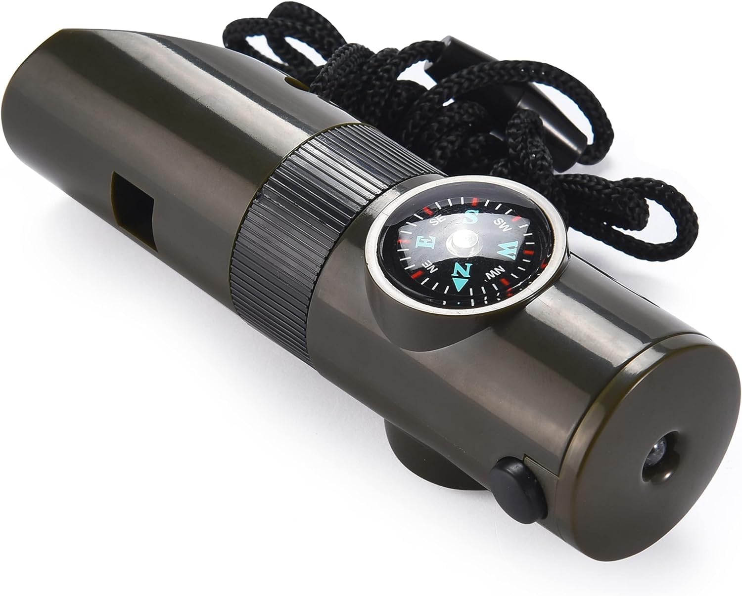 Kagbeni TrekEaze 7-in-1 Multi-Function Whistle with LED Light, Compass, Thermometer, and Lanyard - Essential Outdoor Kit-image-12