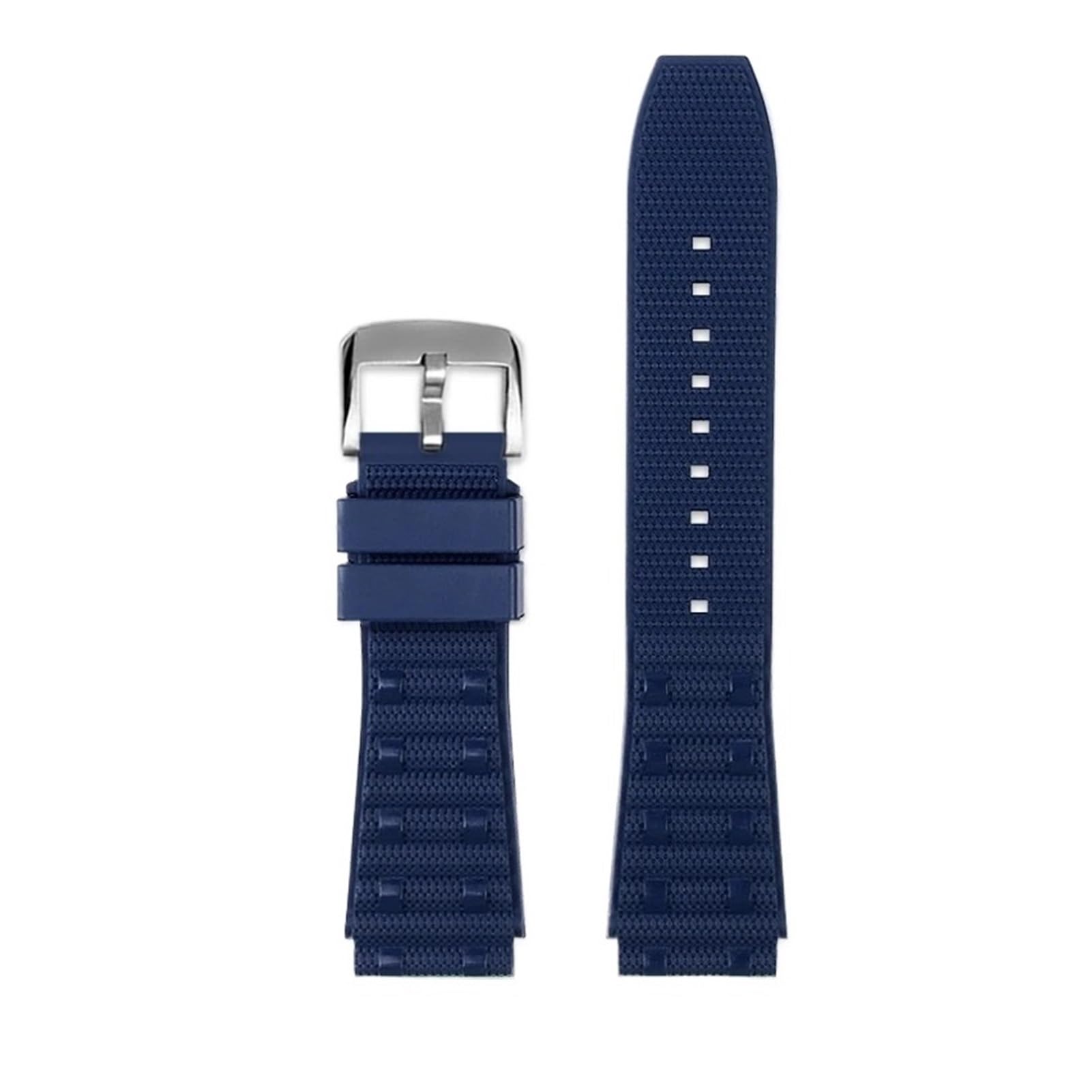 Genérico Correa de caucho FKM 22 mm y 24 compatible con Super Chronomat B01 44 Avenger, correa reloj fluorado resistente al agua for hombre