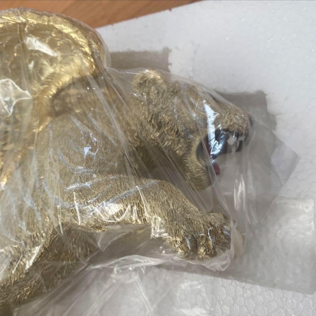 Amazon.co.jp: ゴールド タイガー 幸運 金運 オブジェ 風水 虎 置物