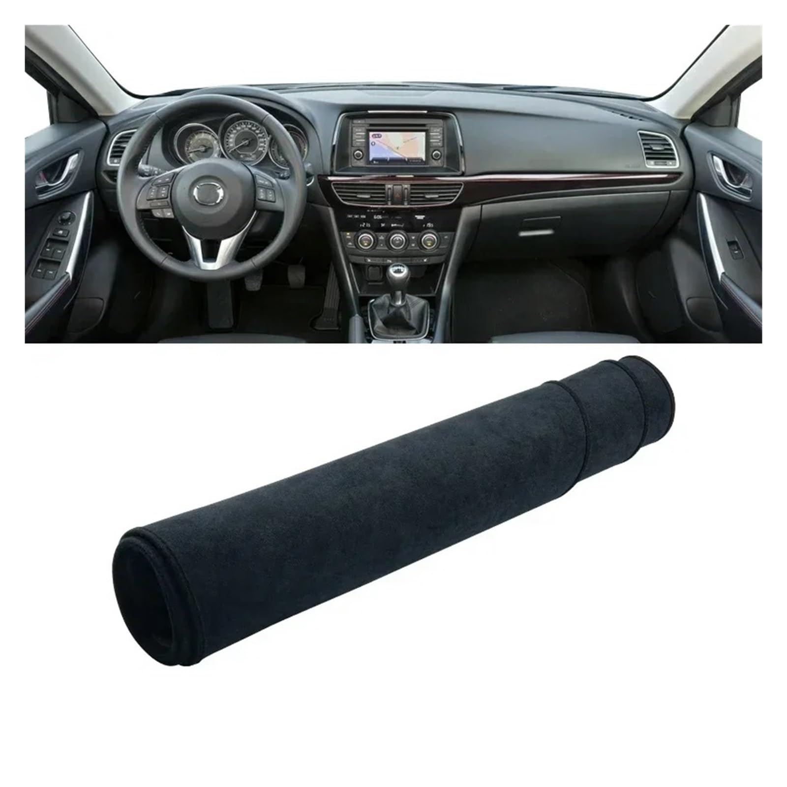 Tapis de tableau de bord Mazda 6 2013-2015 anti-reflet