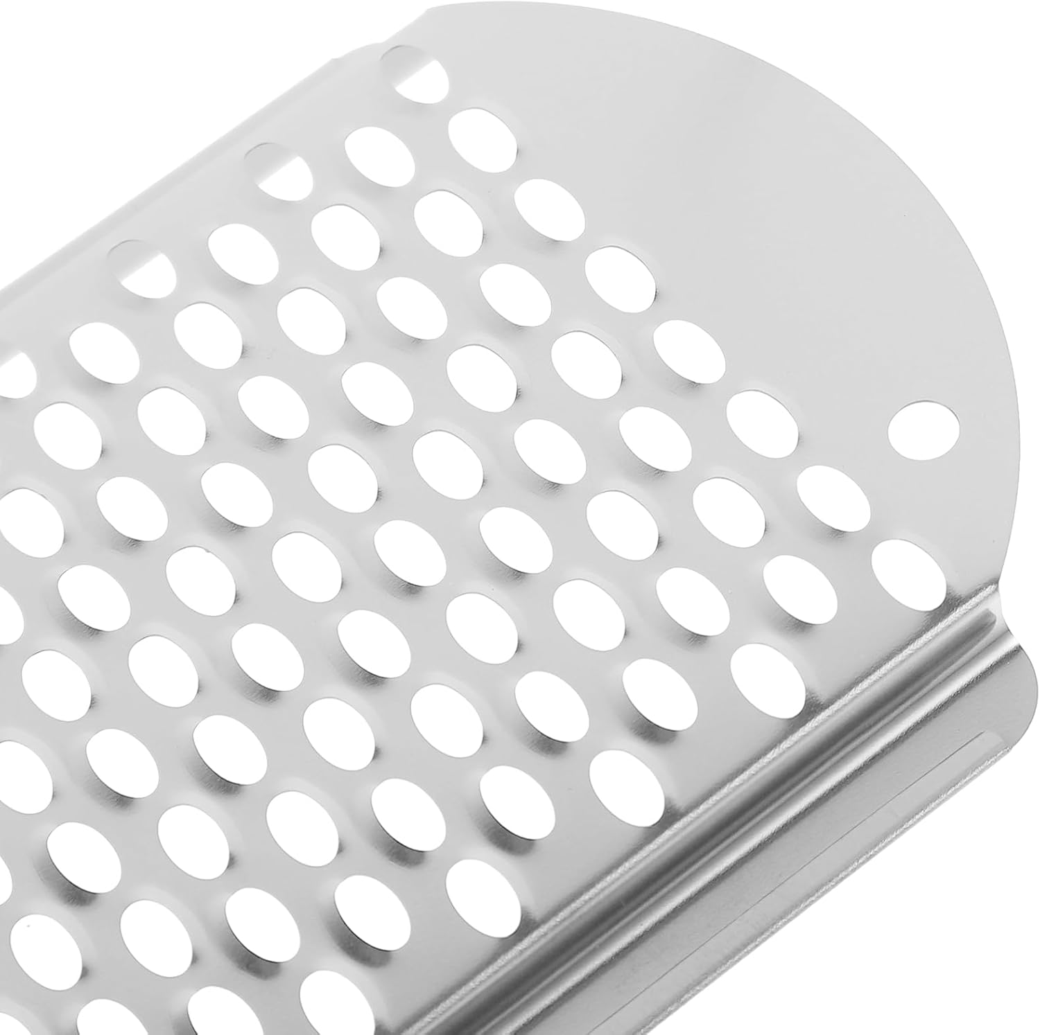 3-Piece Metal Foot Rasp Remover - Dead Skin Heel Scraper for Cracked Heels - Sliver Color
