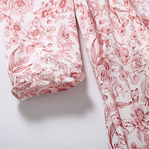 Pettigirl Girls Smocked Floral Dresses Maxi Birthday Sundress Hand Smocked Bodice Dress Size 2 3 4 5 6 8 10 124