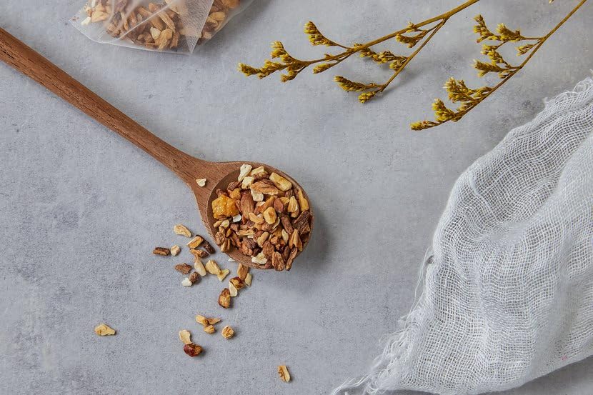 Miniatura 5 de Minecook Bolsitas de té de pera-flor de campana, té coreano, 12 bolsitas de té0.05 oz por bolsa