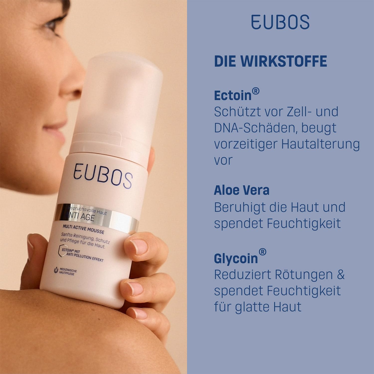 EUBOS ANTI AGE HYALURON MULTI ACTIVE MOUSSE 100 ML
