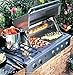 Dacor OB52LP: 52" Outdoor Grill, in Stainless Steel with Chrome Trim, for use with Liquid Propane