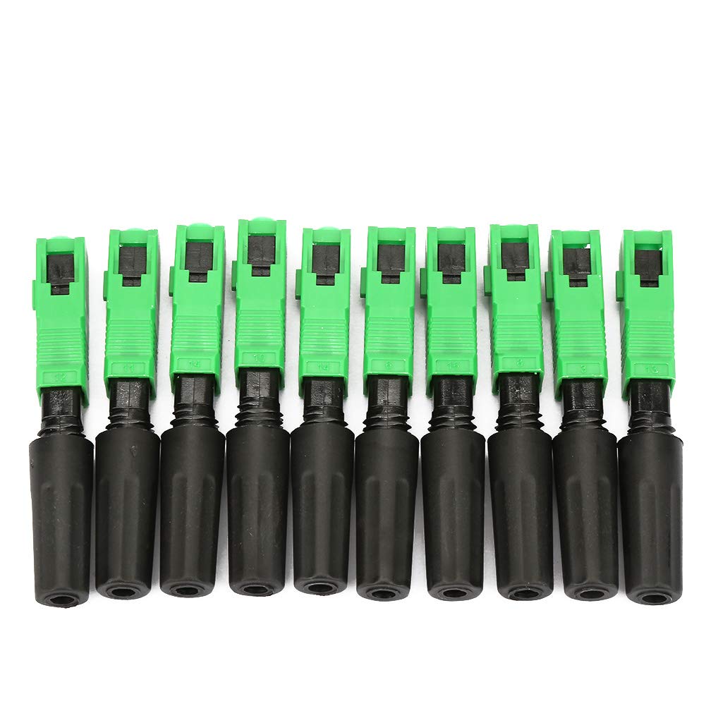 100-teiliger Glasfaser-Stecker, Sc-Glasfaser-Stecker-Set, Glasfaser-Spleißer, Glasfaser-Werkzeug-Set Für FTTH/optische Glasfaser-lokale Netzwerke
